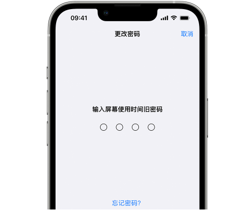 顺河回族iPhone屏幕维修分享iPhone屏幕使用时间密码忘记了怎么办 