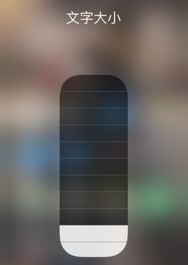 顺河回族苹果手机维修分享小技巧：在 iPhone 控制中心快速调节字体大小 